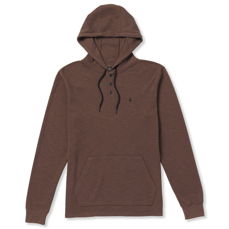 Load image into Gallery viewer, Volcom Murph Thermal Long Sleeve Hooded Pullover Shirt
