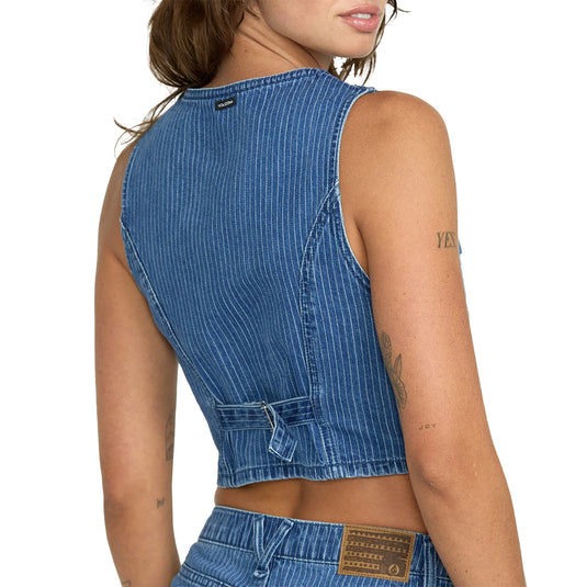 Volcom Women's Stoned Boyfriend Vest Top