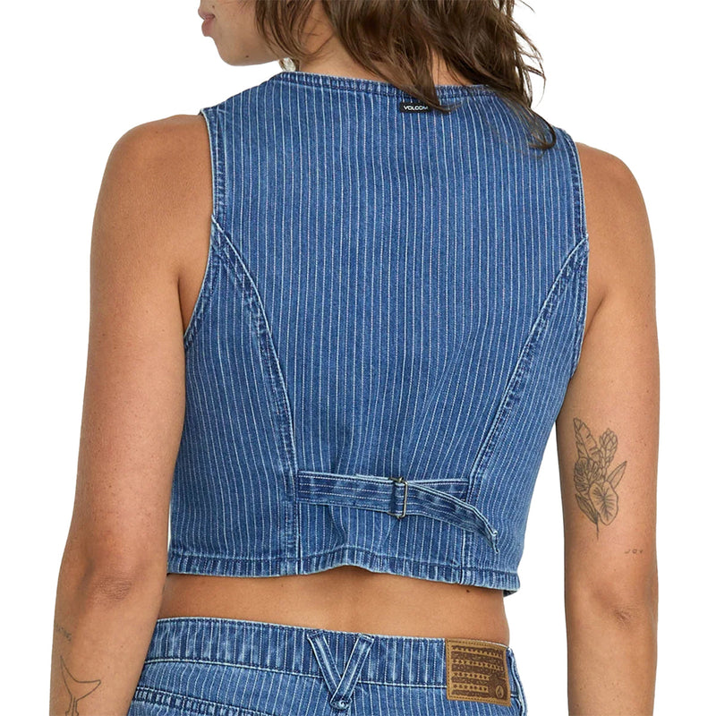 Load image into Gallery viewer, Volcom Women's Stoned Boyfriend Vest Top
