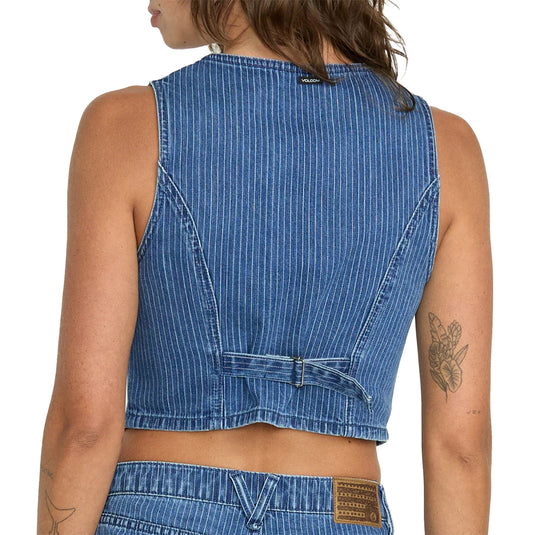 Volcom Women's Stoned Boyfriend Vest Top