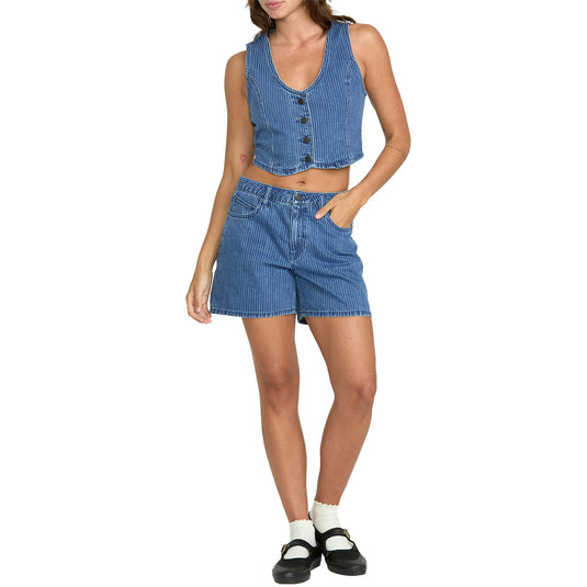 Volcom Women's Stoned Boyfriend Vest Top