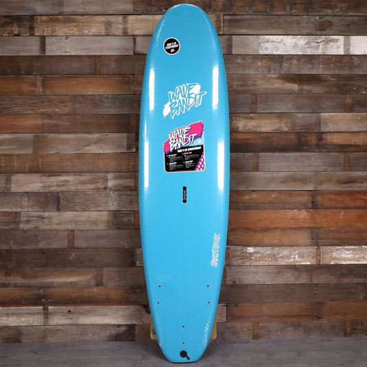 Wave Bandit Easy Rider 7'0 × 22 × 3 ⅛ Surfboard - Blue/White Bolt 1