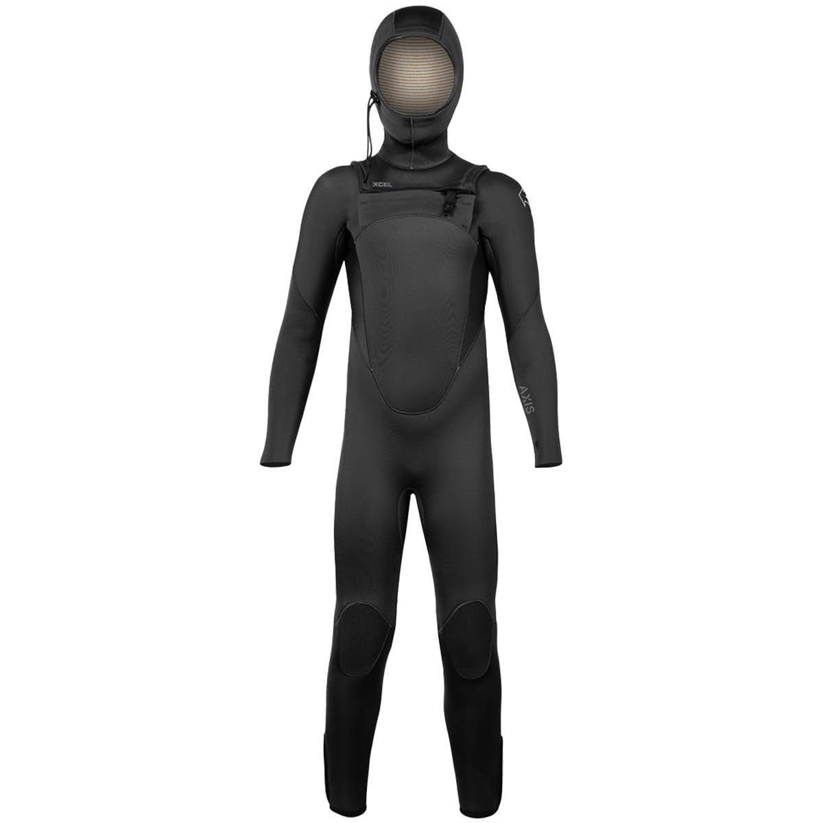 Xcel Youth Axis 5/4 Hooded Chest-Zip + Ankle-Zip Wetsuit
