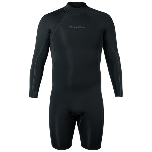 Xcel Axis 2mm Long Sleeve Back-Zip Spring Wetsuit