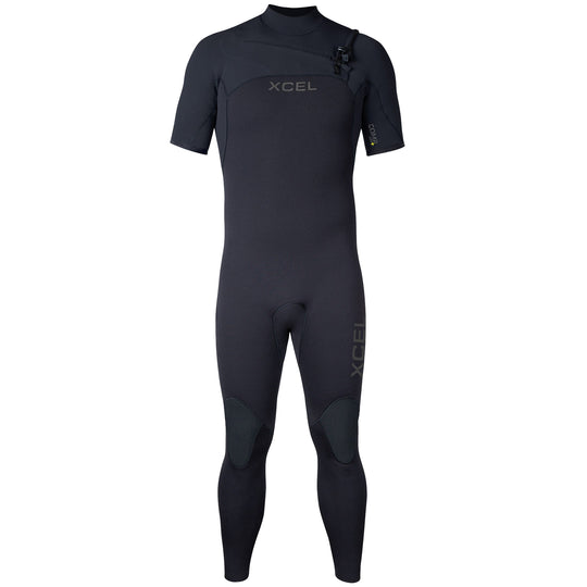 Xcel Comp+ 2mm Short Sleeve Chest-Zip Wetsuit