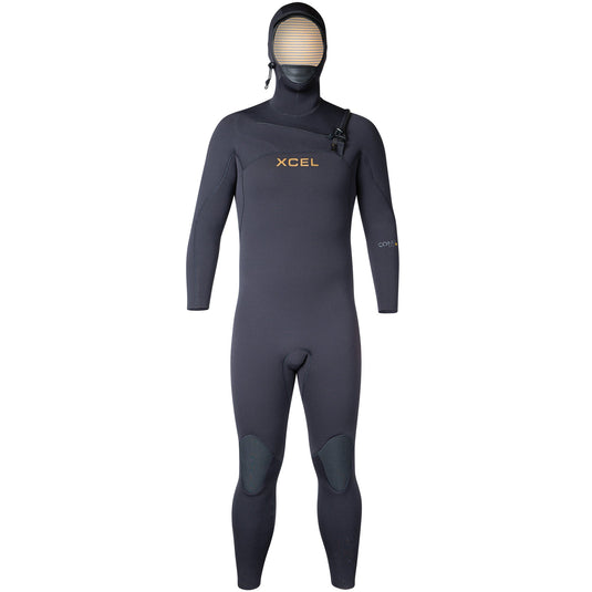 Xcel Comp+ 5/4 Hooded Chest-Zip Wetsuit