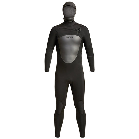 Xcel Axis 5/4 Hooded Chest-Zip Wetsuit - 2024