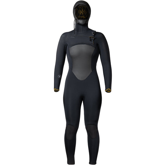 Xcel Women's Drylock 6/5 Hooded Chest-Zip Wetsuit