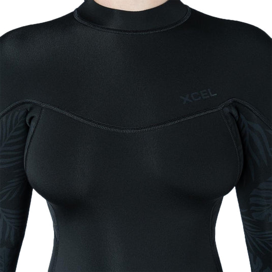 Xcel Women's Axis 2mm Long Sleeve Back-Zip Boy-Short Spring Wetsuit