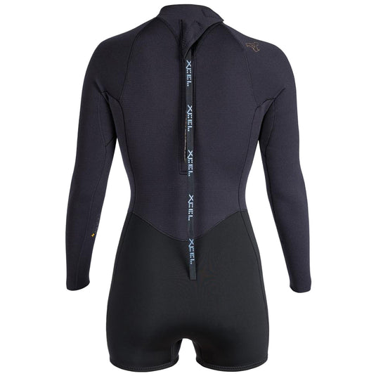 Xcel Women's Comp+ 2/1.5 Long Sleeve Back-Zip Boy-Cut Spring Wetsuit
