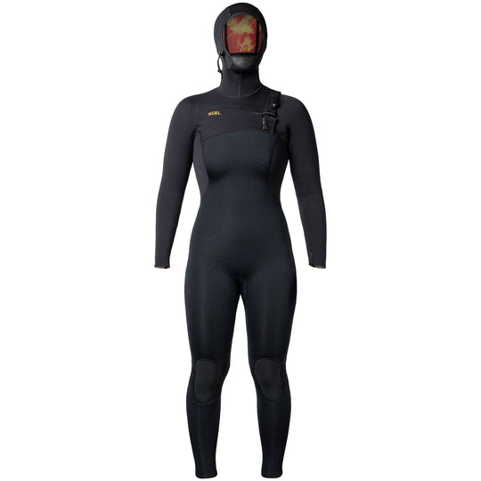 Xcel Women's Comp X 5.5/4.5 Hooded Chest-Zip Wetsuit