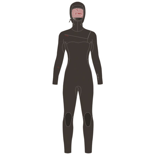 Xcel Women's Infiniti 6/5 Hooded Chest-Zip Wetsuit