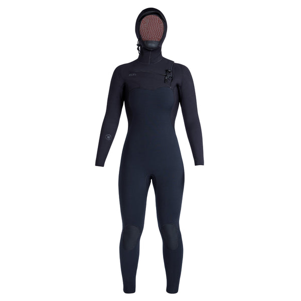 Xcel Women's Infiniti 6/5 Hooded Chest-Zip Wetsuit – Cleanline Surf