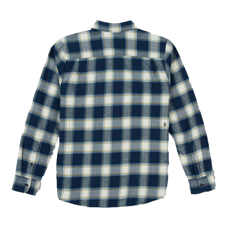 Load image into Gallery viewer, Volcom Caden Plaid Long Sleeve Button Down Flannel
