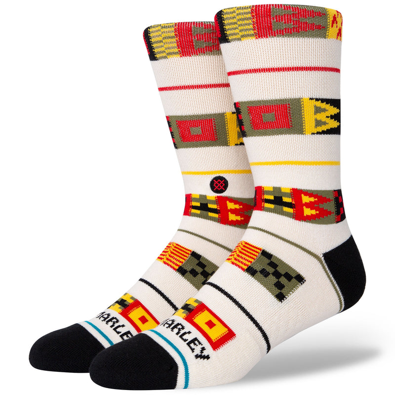 Load image into Gallery viewer, Stance Bob Marley Stripe Crew Socks
