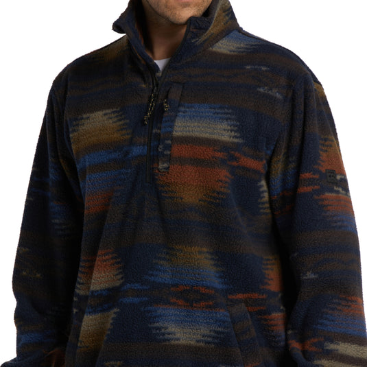 Billabong A/Div Boundary Mock Neck Pullover Half-Zip Jacket