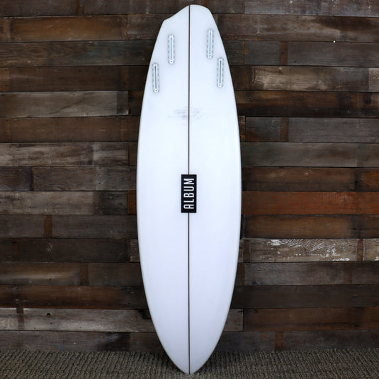 Album Surf Bom Dia (Regular) 5'11 x 19 ¼ x 2 ⅖ Surfboard - Clear • REPAIRED