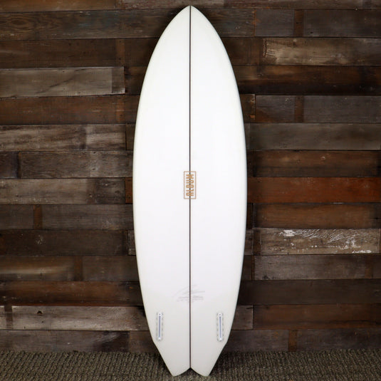 Album Surf Twinsman 5'6 x 19 ½ x 2 5/16 Surfboard - Clear • DAMAGED