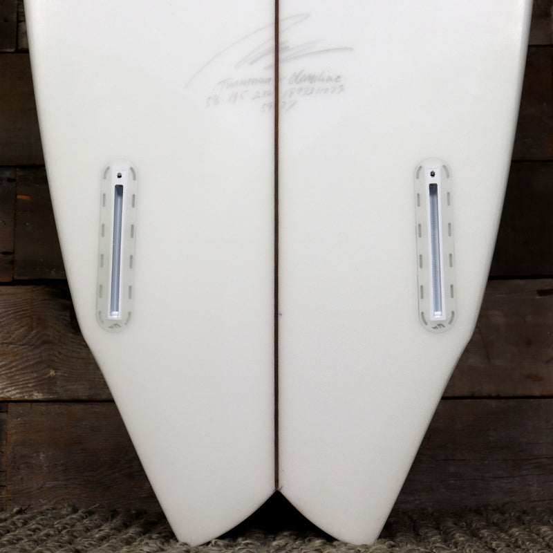 Load image into Gallery viewer, Album Surf Twinsman 5&#39;6 x 19 ½ x 2 5/16 Surfboard - Clear • DAMAGED

