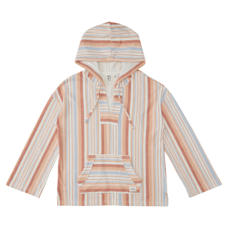 Load image into Gallery viewer, Roxy Women&#39;s Waves And Rays Stripe Poncho Hoodie
