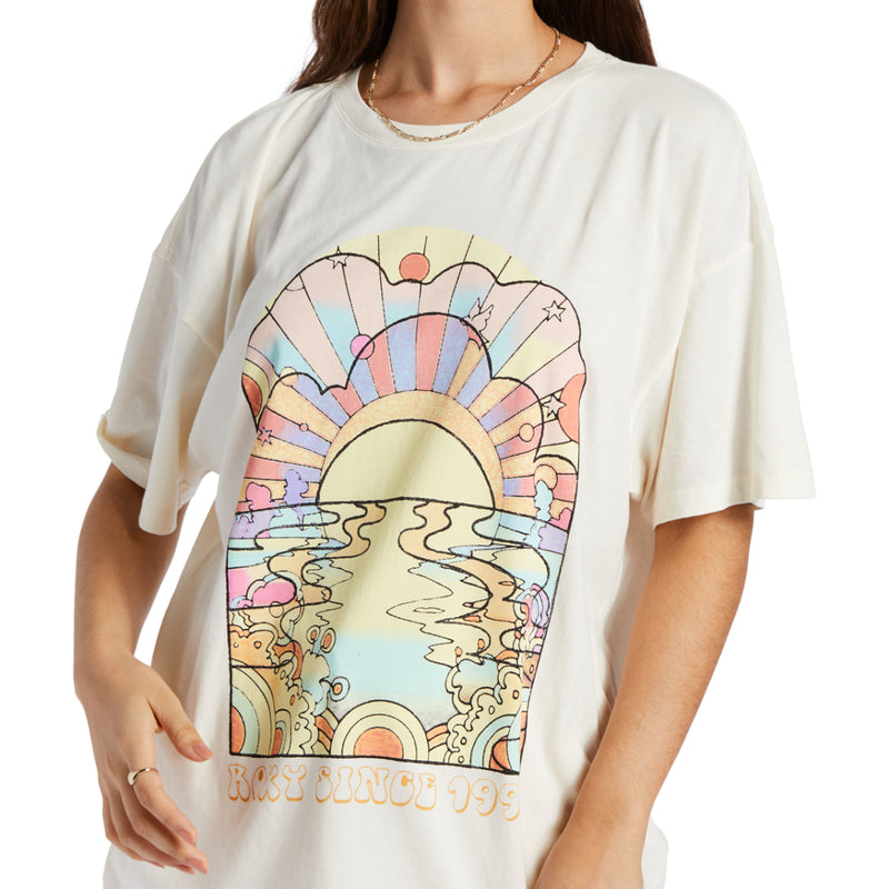 Load image into Gallery viewer, Roxy Women&#39;s On The Hill Oversized T-Shirt
