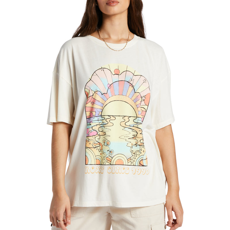Load image into Gallery viewer, Roxy Women&#39;s On The Hill Oversized T-Shirt
