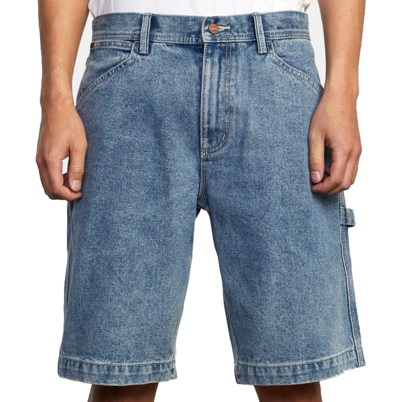 Load image into Gallery viewer, RVCA Chainmail Denim 22&quot; Shorts
