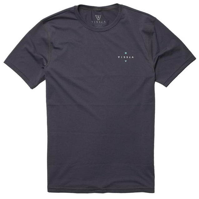 Load image into Gallery viewer, Vissla Beach Day Surf T-Shirt - Charcoal
