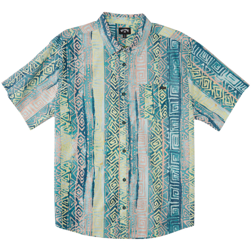 Load image into Gallery viewer, Billabong Sundays Short Sleeve Button-Up Shirt
