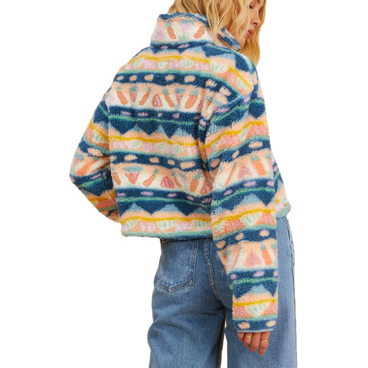 Billabong Women's Surfside Cozy Half-Zip Pullover Sweatshirt