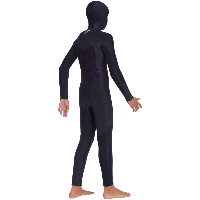 Load image into Gallery viewer, Billabong Youth Absolute 5/4 Hooded Chest Zip Wetsuit

