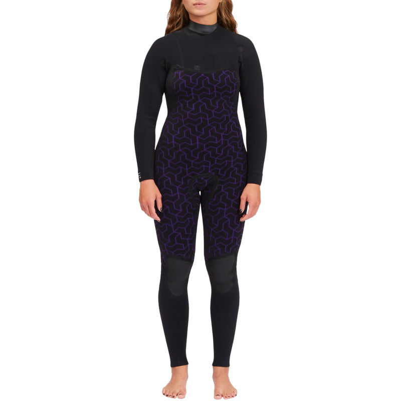Load image into Gallery viewer, Billabong Women&#39;s Furnace Comp 3/2 Chest Zip Wetsuit
