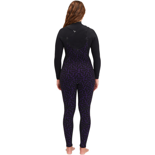 Billabong Women's Furnace Comp 3/2 Chest Zip Wetsuit