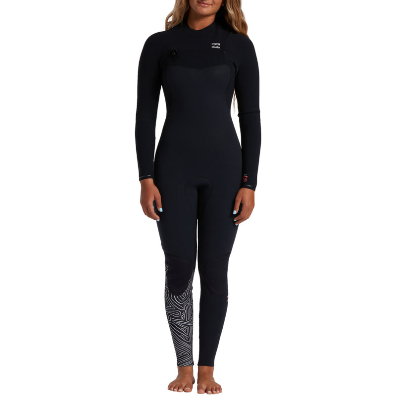 Load image into Gallery viewer, Billabong Women&#39;s Furnace Comp 4/3 Chest Zip Wetsuit
