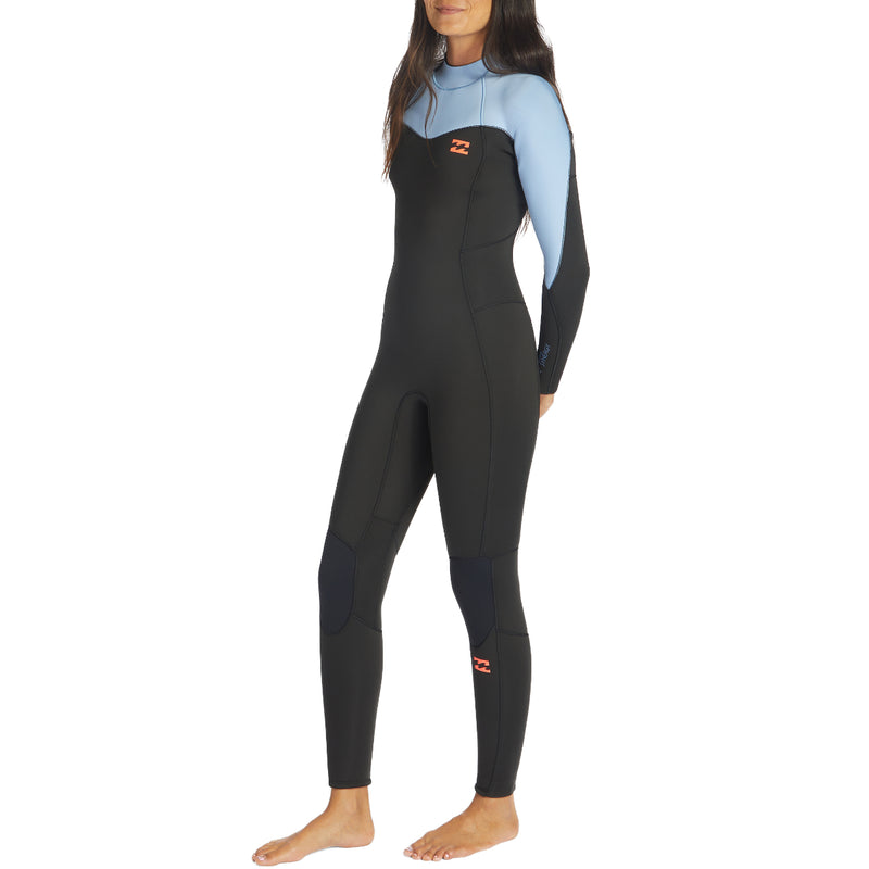 Load image into Gallery viewer, Billabong Women&#39;s Cleanline Synergy 5/4 Back Zip Wetsuit
