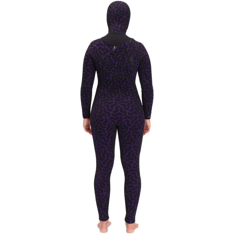 Load image into Gallery viewer, Billabong Women&#39;s Furnace 6/5 Hooded Chest Zip Wetsuit
