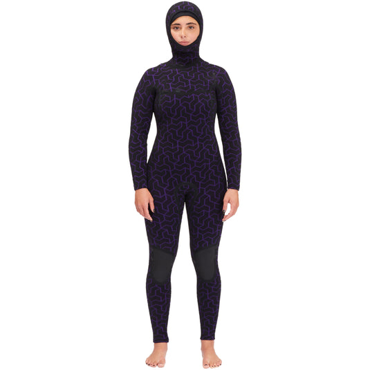 Billabong Women's Furnace 6/5 Hooded Chest Zip Wetsuit
