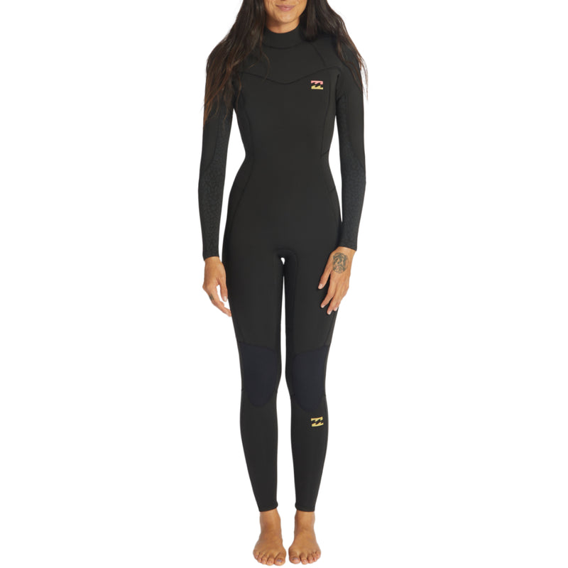 Load image into Gallery viewer, Billabong Women&#39;s Synergy 3/2 Back Zip Wetsuit
