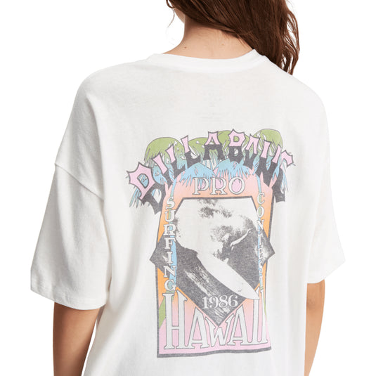 Billabong Women's Aloha All Day Boyfriend T-Shirt
