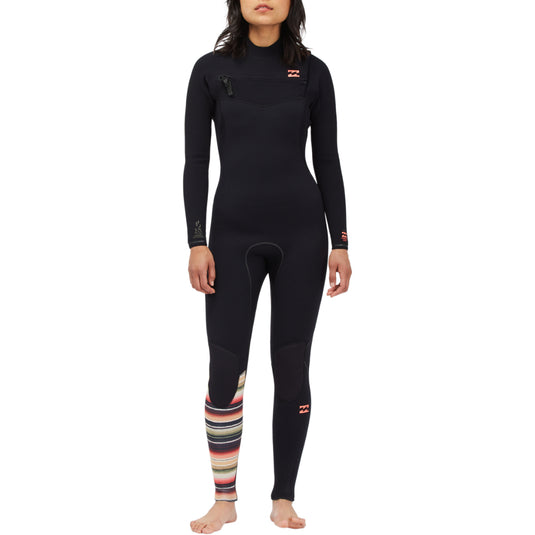 Billabong Women's Furnace Comp 4/3 Chest Zip Wetsuit - 2021