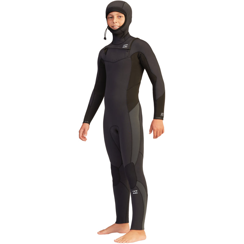 Load image into Gallery viewer, Billabong Youth Absolute 5/4 Hooded Chest Zip Wetsuit - 2021

