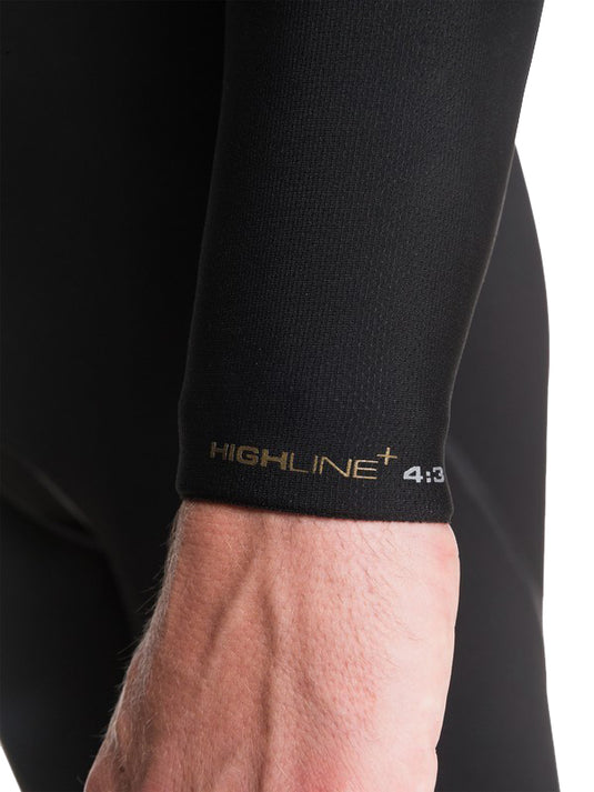 Quiksilver Highline Plus 4/3 Chest Zip Wetsuit