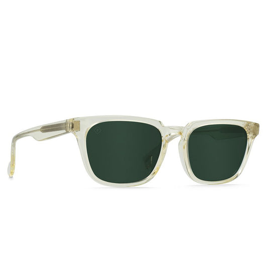 Raen Hirsch Polarized Sunglasses - Brut/Green - Side Angle