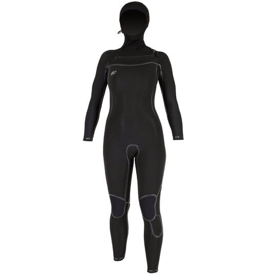 Buell Women's RB2 4/3 Hooded Chest Zip Wetsuit