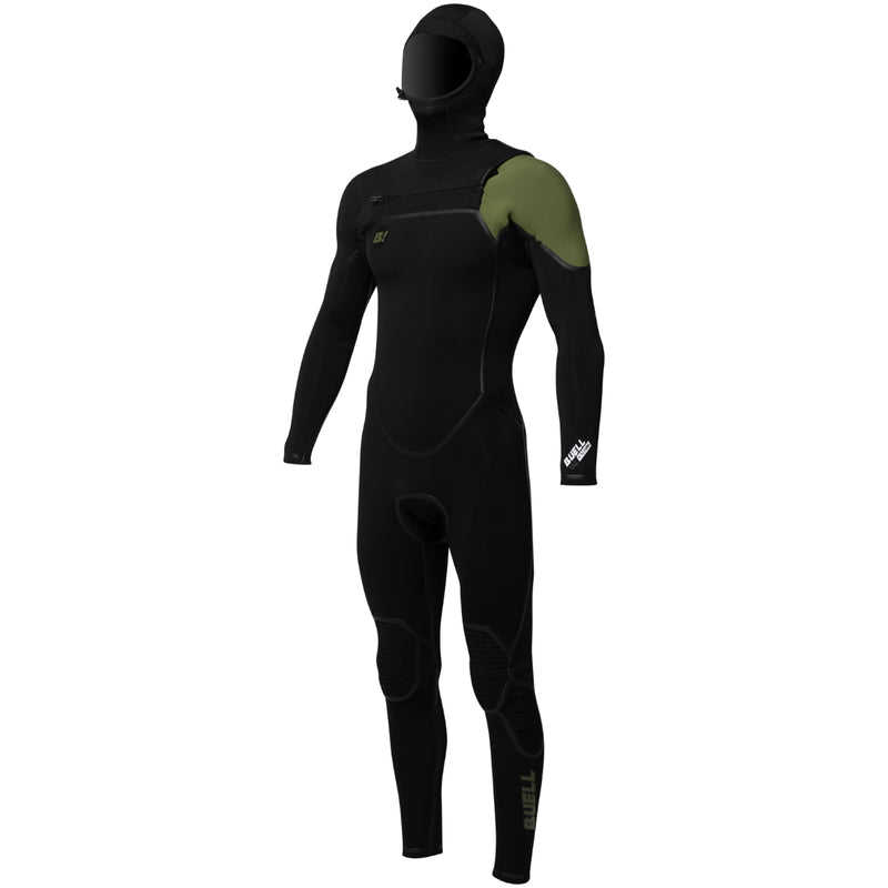 Load image into Gallery viewer, Buell RB2 Beast 4/3 Hooded Chest Zip Wetsuit - 2021
