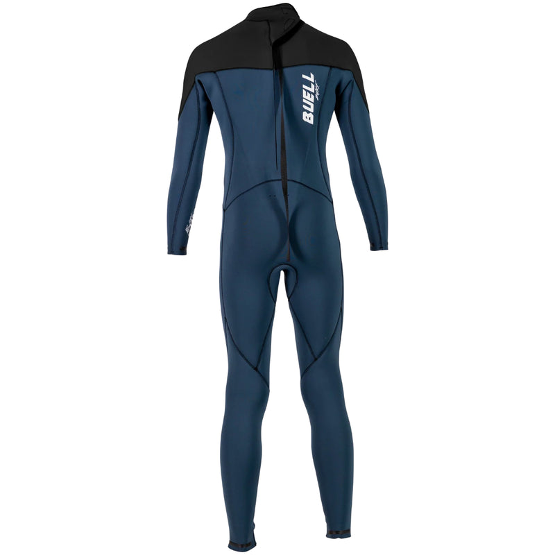 Load image into Gallery viewer, Buell Youth RBZ Stealth Mode 4/3 Back Zip Wetsuit
