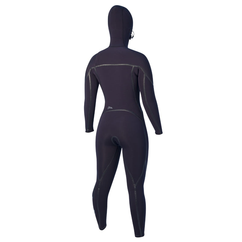Load image into Gallery viewer, Buell Women&#39;s RB2 4/3 Hooded Chest Zip Wetsuit - 2020
