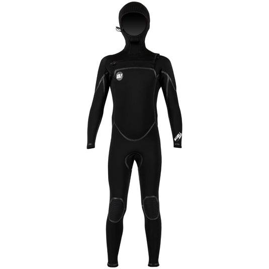 Buell Youth RB2 5/4 Hooded Chest Zip Wetsuit - 2021