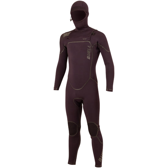 Buell RB2 Beast 4/3 Hooded Chest Zip Wetsuit - 2020