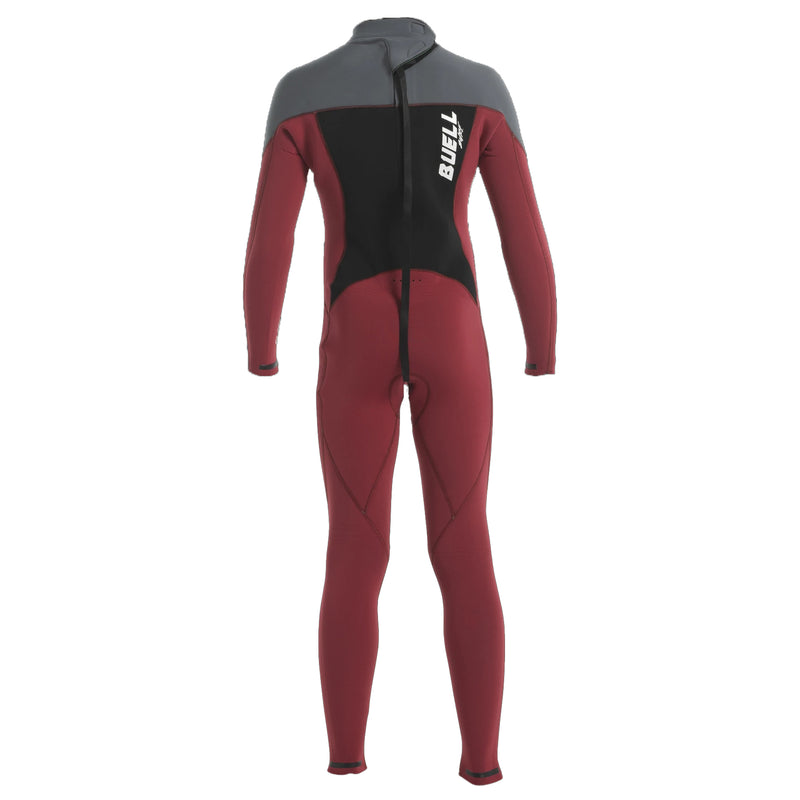 Load image into Gallery viewer, Buell Youth RBZ Stealth Mode 4/3 Back Zip Wetsuit - 2021
